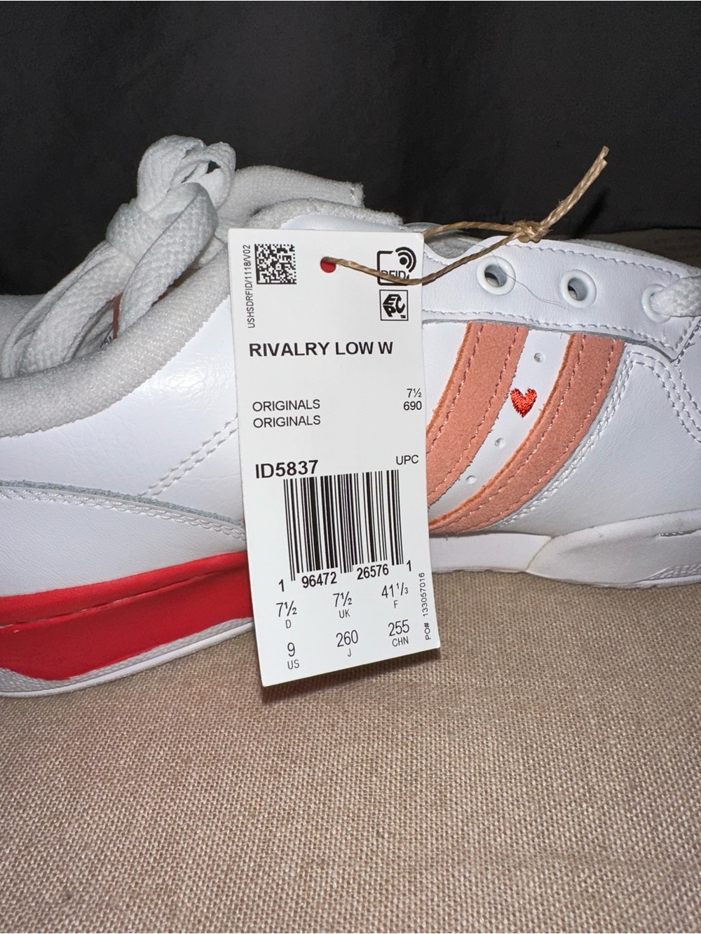 Adidas Rivalry Low Shoes - Picture 4 of 5